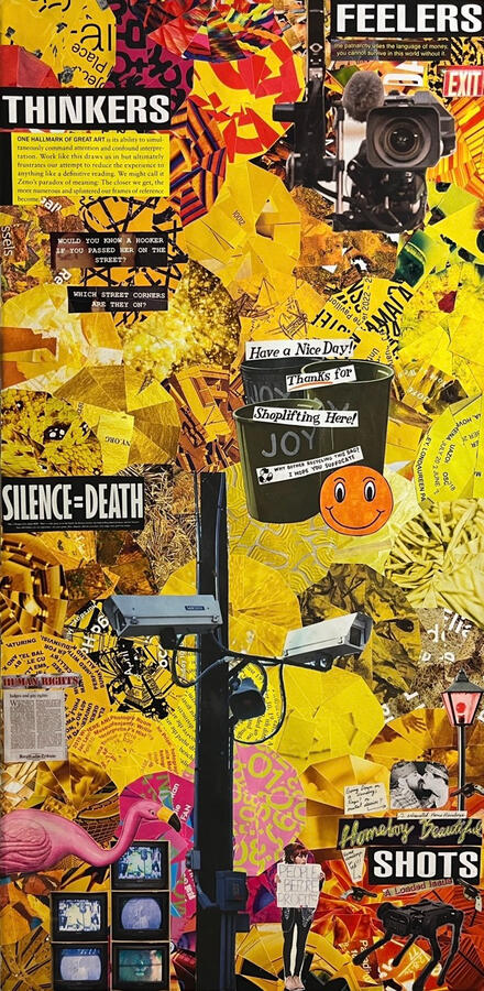 Spectrum of Self Joel Walters, 2025 Series, three panels 10x20"